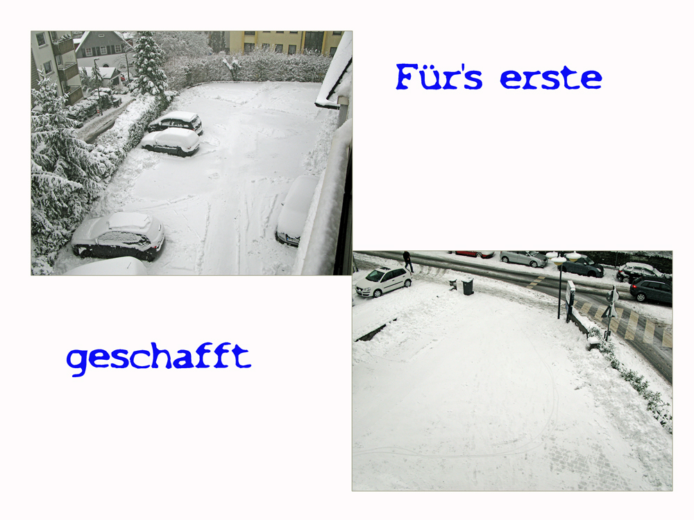 Wintereinbruch