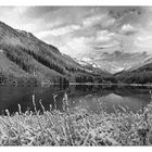 Wintereinbruch am Bergsee