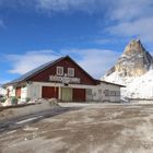 Wintereinbruch am Sellajoch