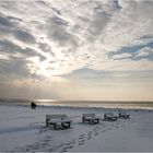 Wintereinbruch an der Nordsee....