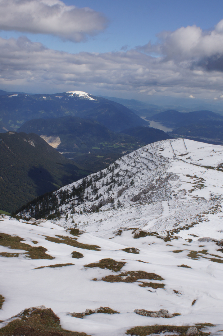 Wintereinbruch auf dem Dobratsch