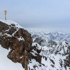 Wintereinbruch auf der Zugspitze