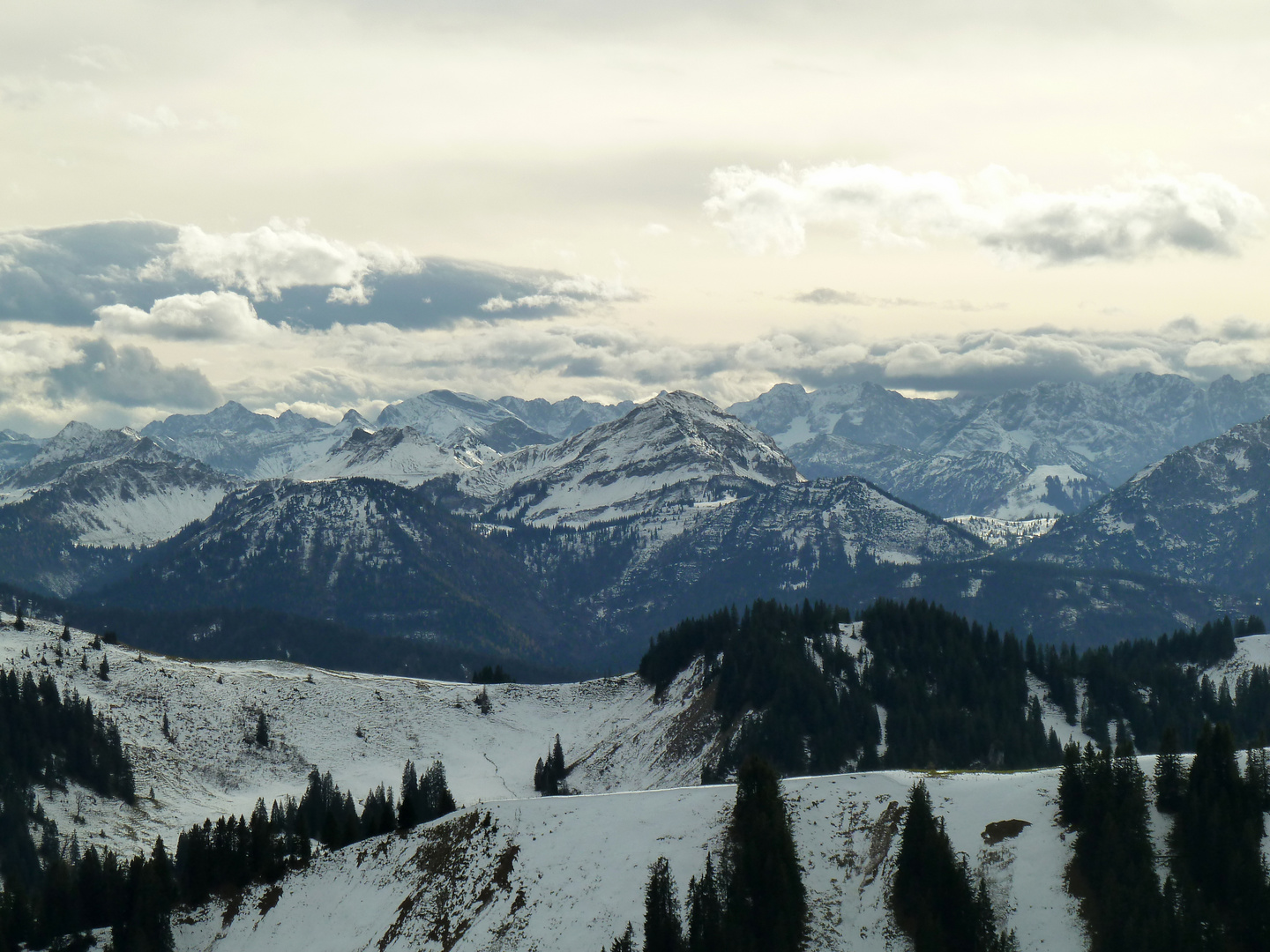 Wintereinbruch im Karwendel