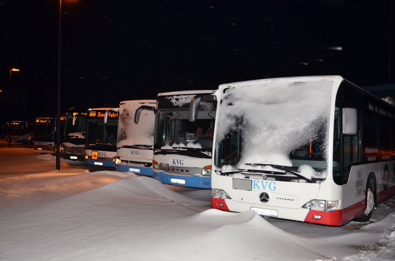 Wintereinbruch im März