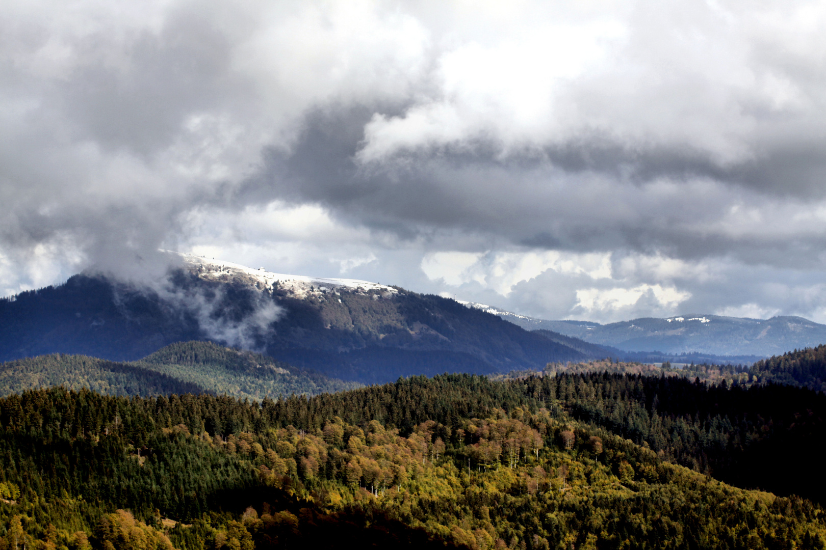 Wintereinbruch im Südschwarzwald