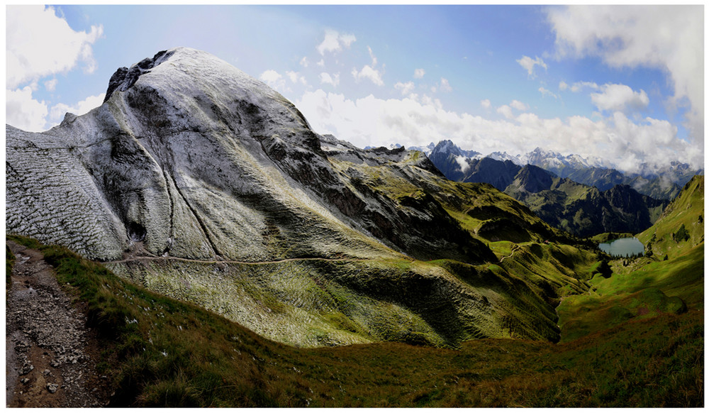 Wintereinbruch in den Allgäuer Alpen...