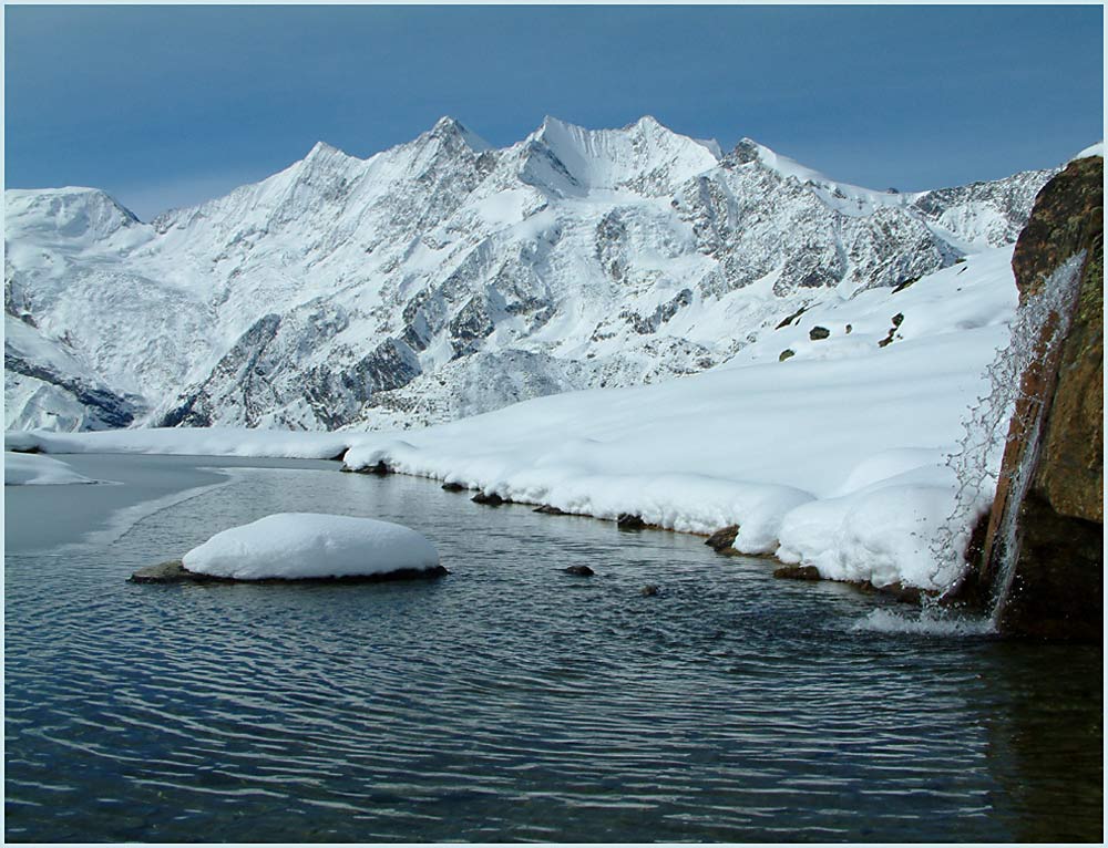 Wintereinbruch in den Alpen...