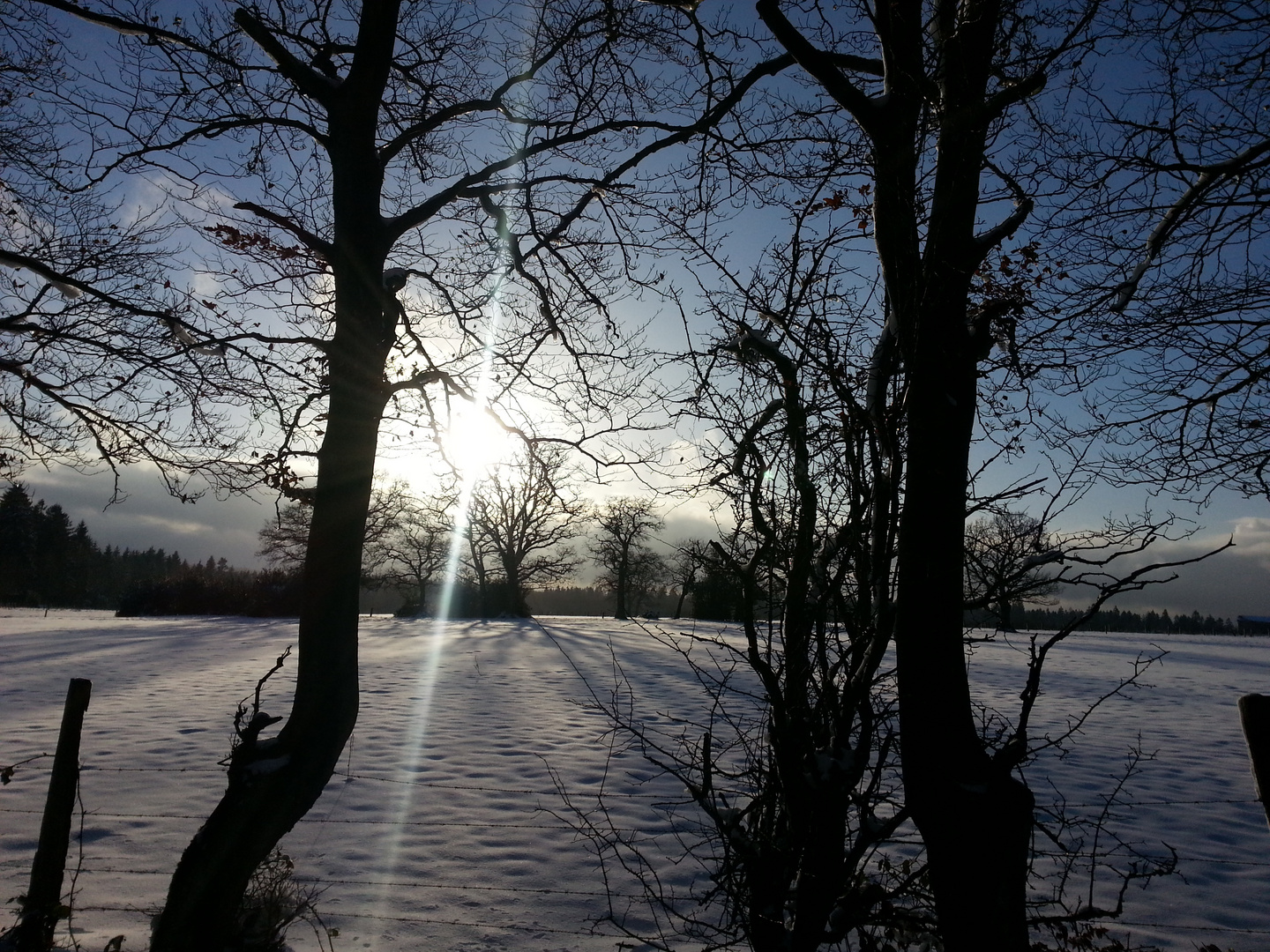 Wintereinbruch in der Eifel 1 (Roetgen)