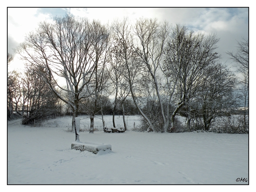 Wintereinbruch in der Eifel...