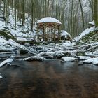 Wintereinbruch in der Karlstalschlucht