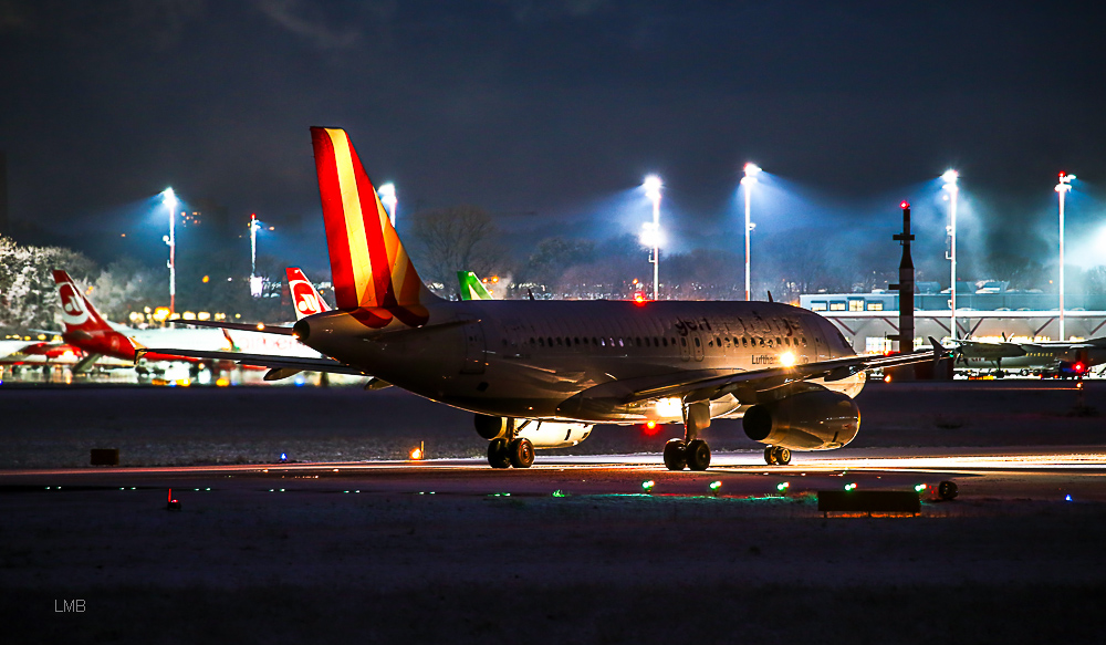 Wintereinbruch in Tegel