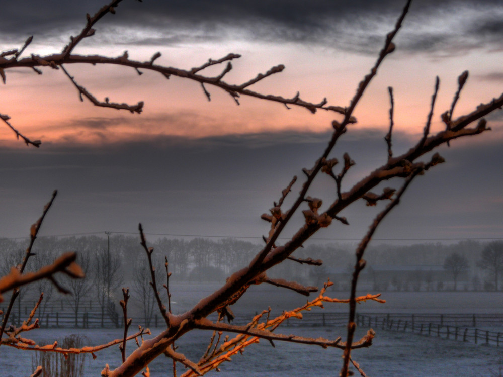 Wintereinbruch Karfreitag 2008