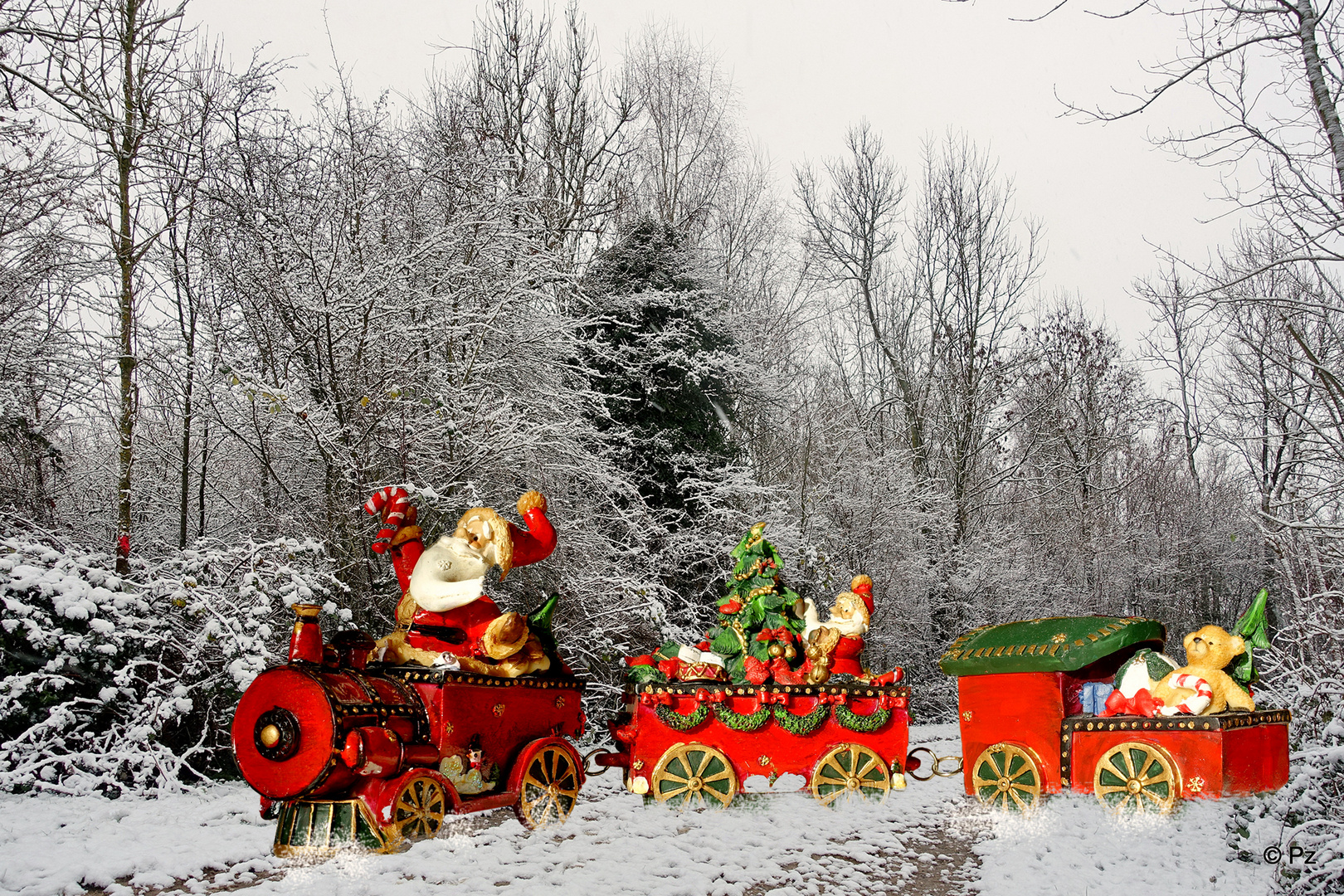 Wintereinbruch zum 2. Advent ...