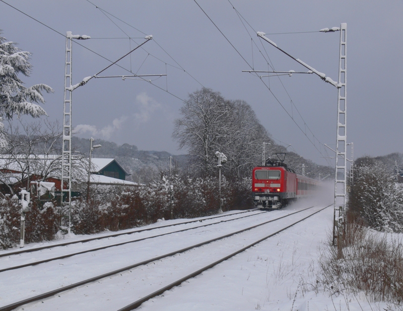 Wintereinsatz im unteren Ruhrtal