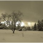 Wintereinzug auf dem Kahlen Asten