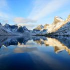 Wintereinzug auf den Lofoten / Reine /Nordnorwegen