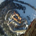 Winterfahrt über Burg und Feld....