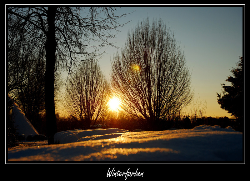 Winterfarben ... können verzaubern