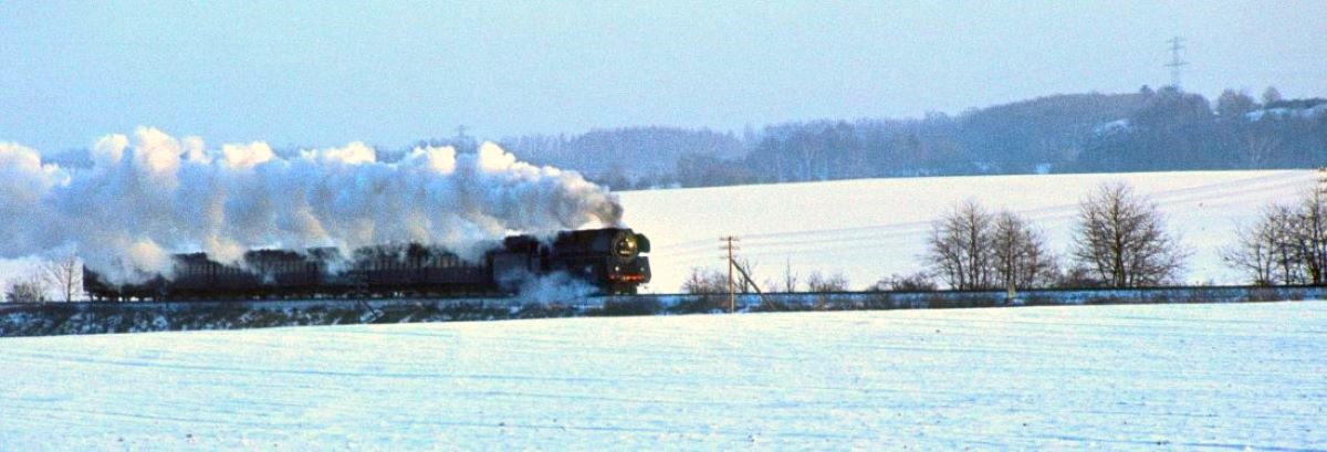 Winterfaszination in Pößneck Ost unweit vor unserer Haustür