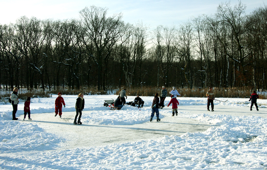 Winterfreude auf dem See...