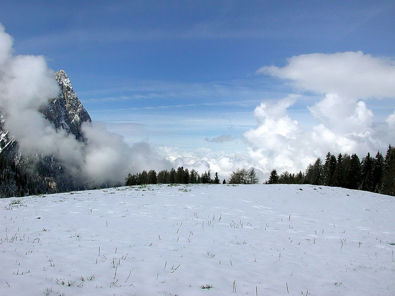 Winterfreude ( Seiser Alm Südtirol )