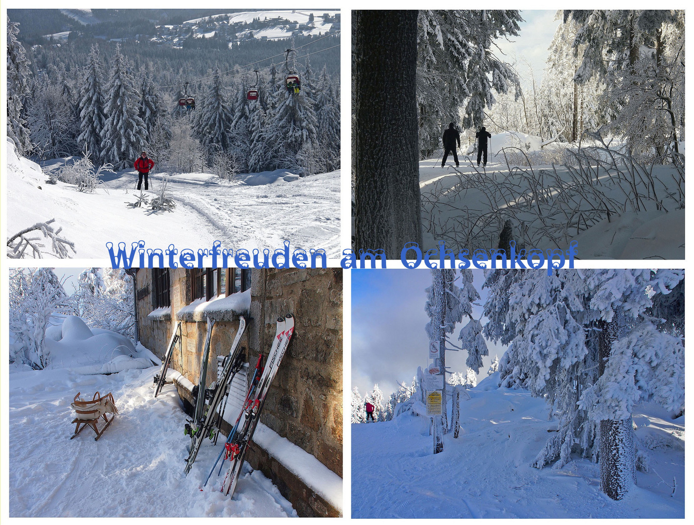 Winterfreuden am Ochsenkopf