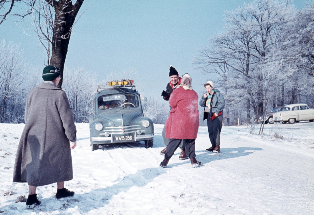 Winterfreuden anno 1957