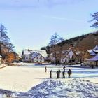 Winterfreuden auf dem Eis