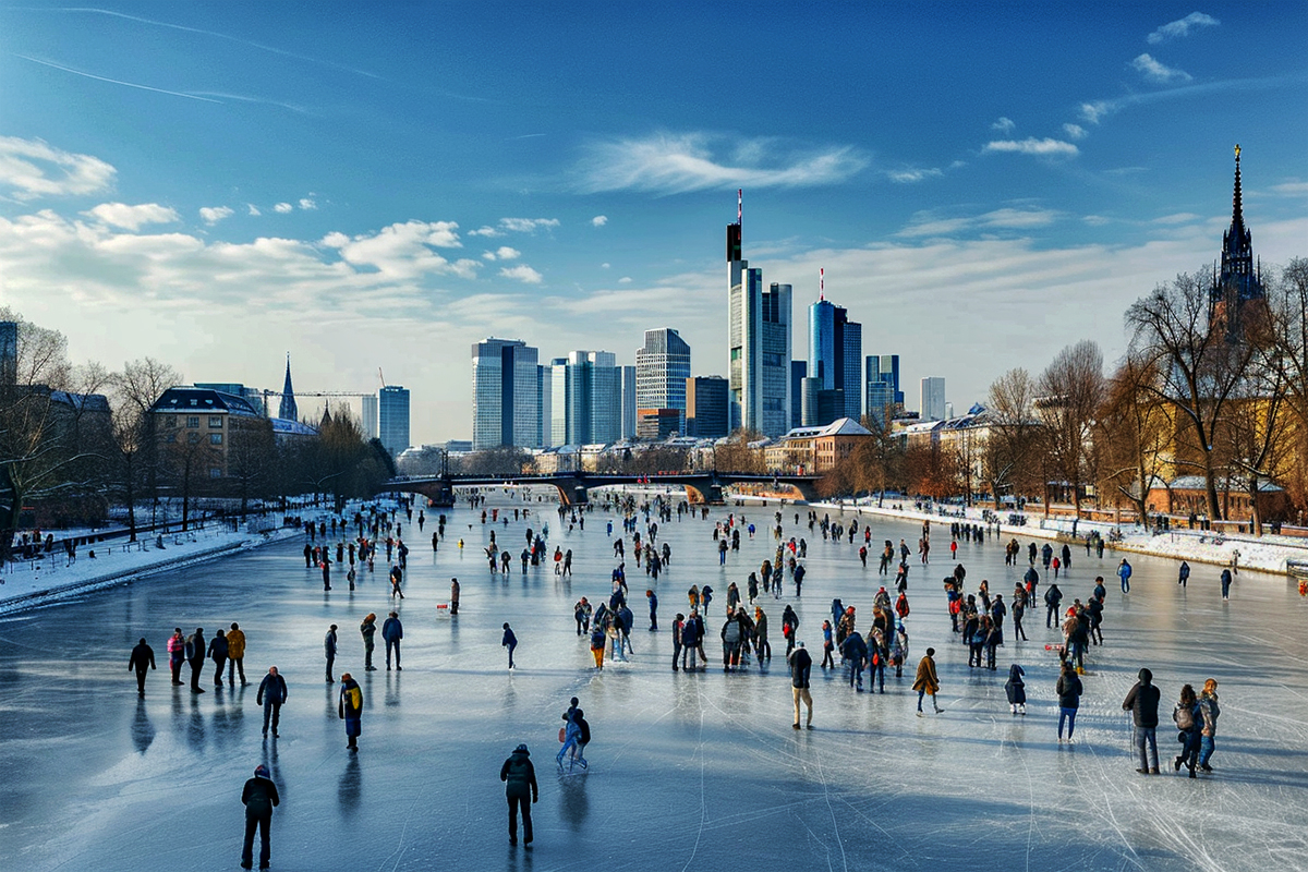 Winterfreuden auf dem Main