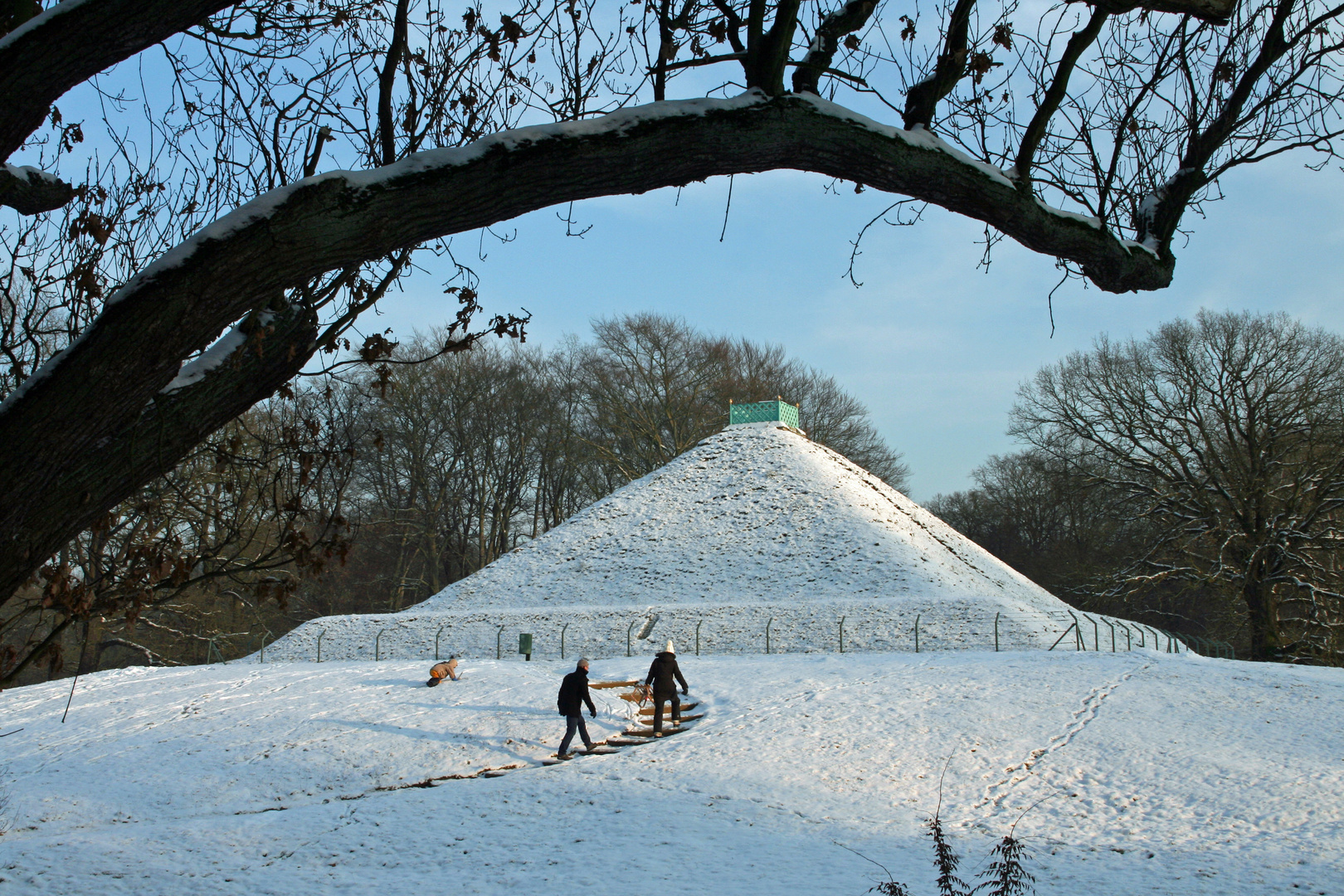 Winterfreuden im Branitzer Park bei Cottbus