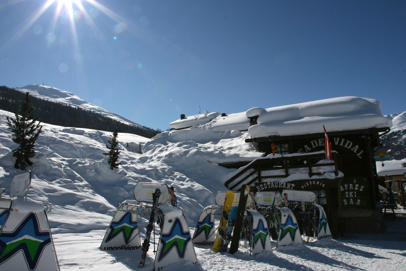 Winterfreuden in Livigno Italien