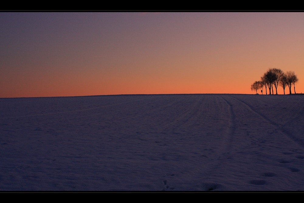 *Winterglühen*