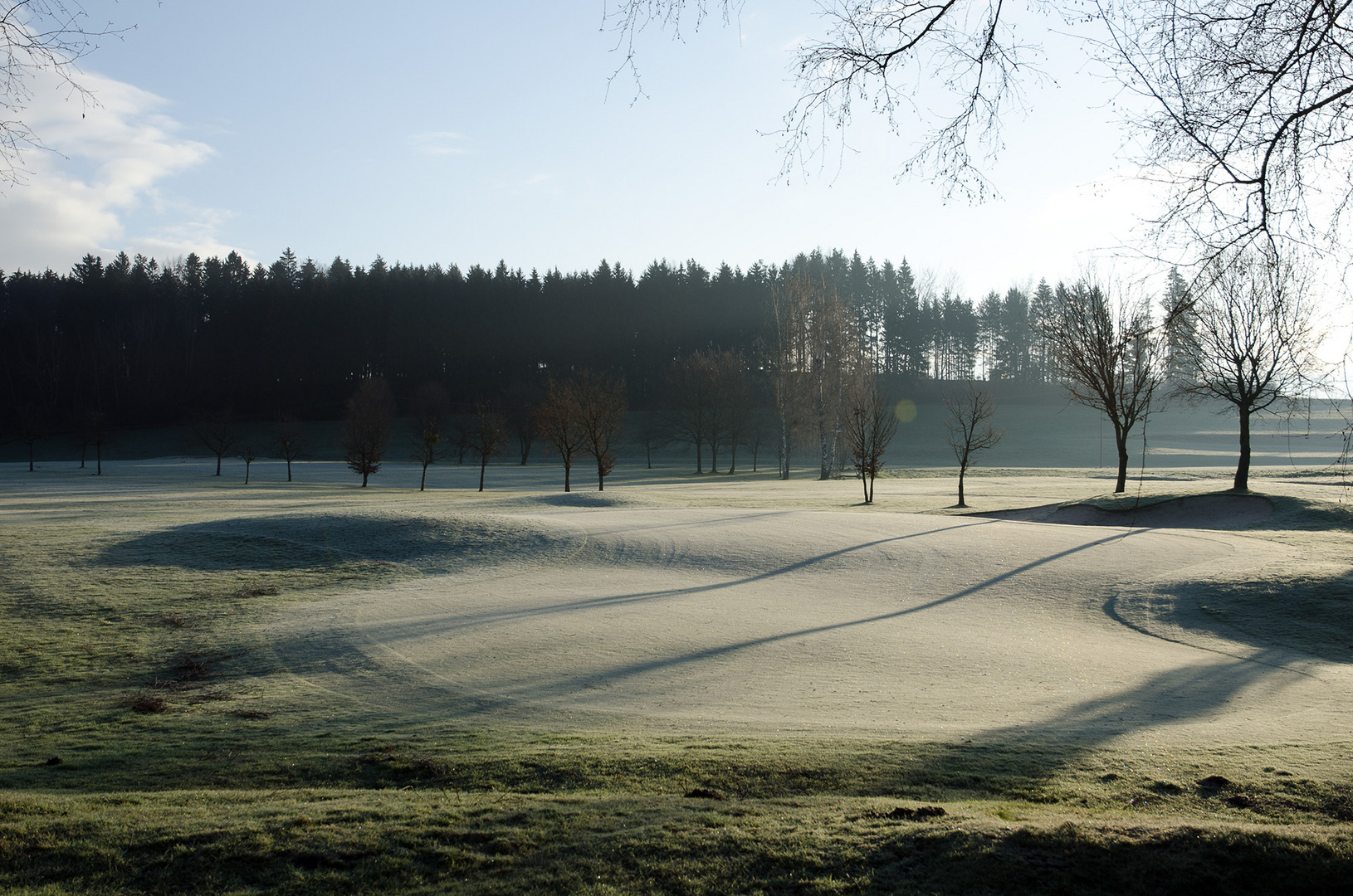 Wintergolfplatz