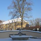 Wintergrüße vom Brunnen in Potsdam