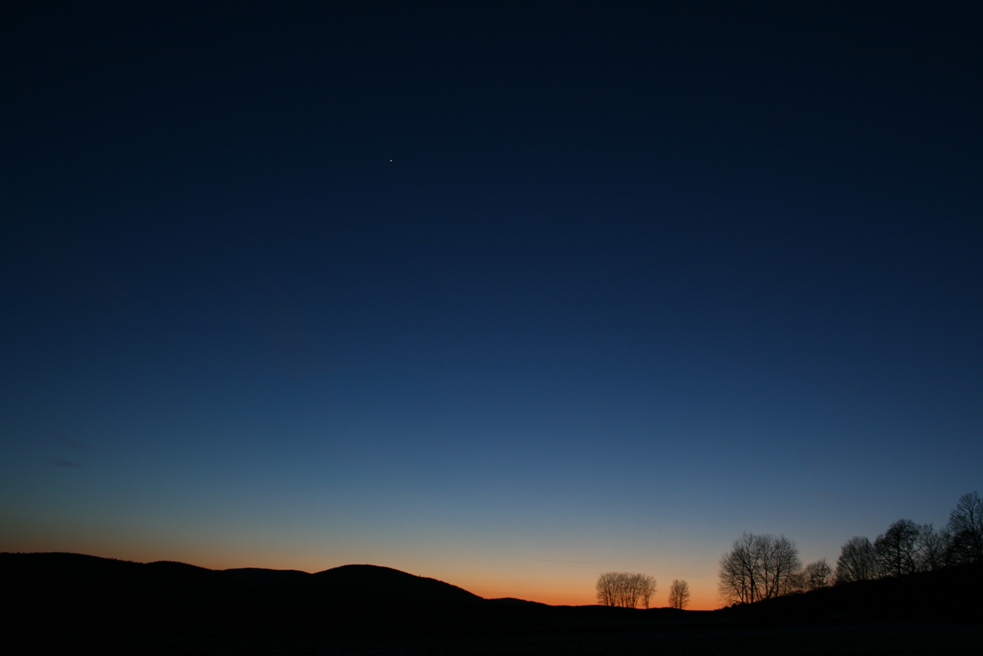 Winterhimmel von Chrissi Becker 