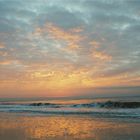 Winterhimmel am Sylter Strand vor Westerland