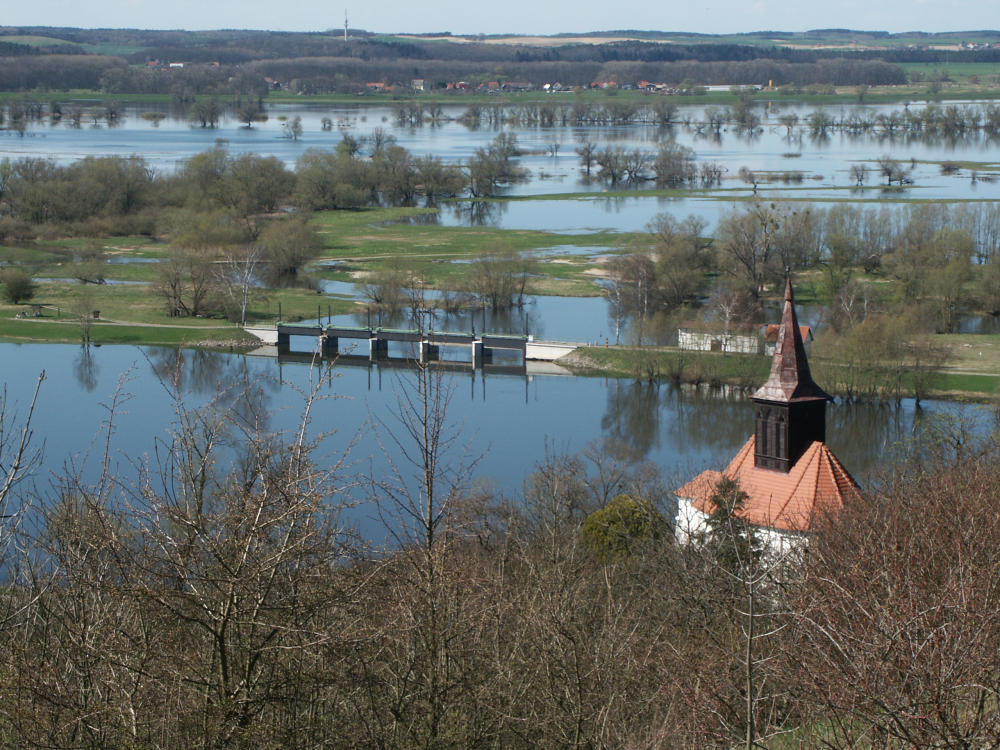 Winterhochwasser in den Poldern 2