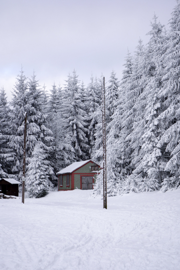 Winterhütte 