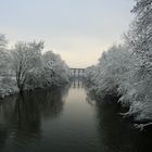 Winteridyll mit Viadukt