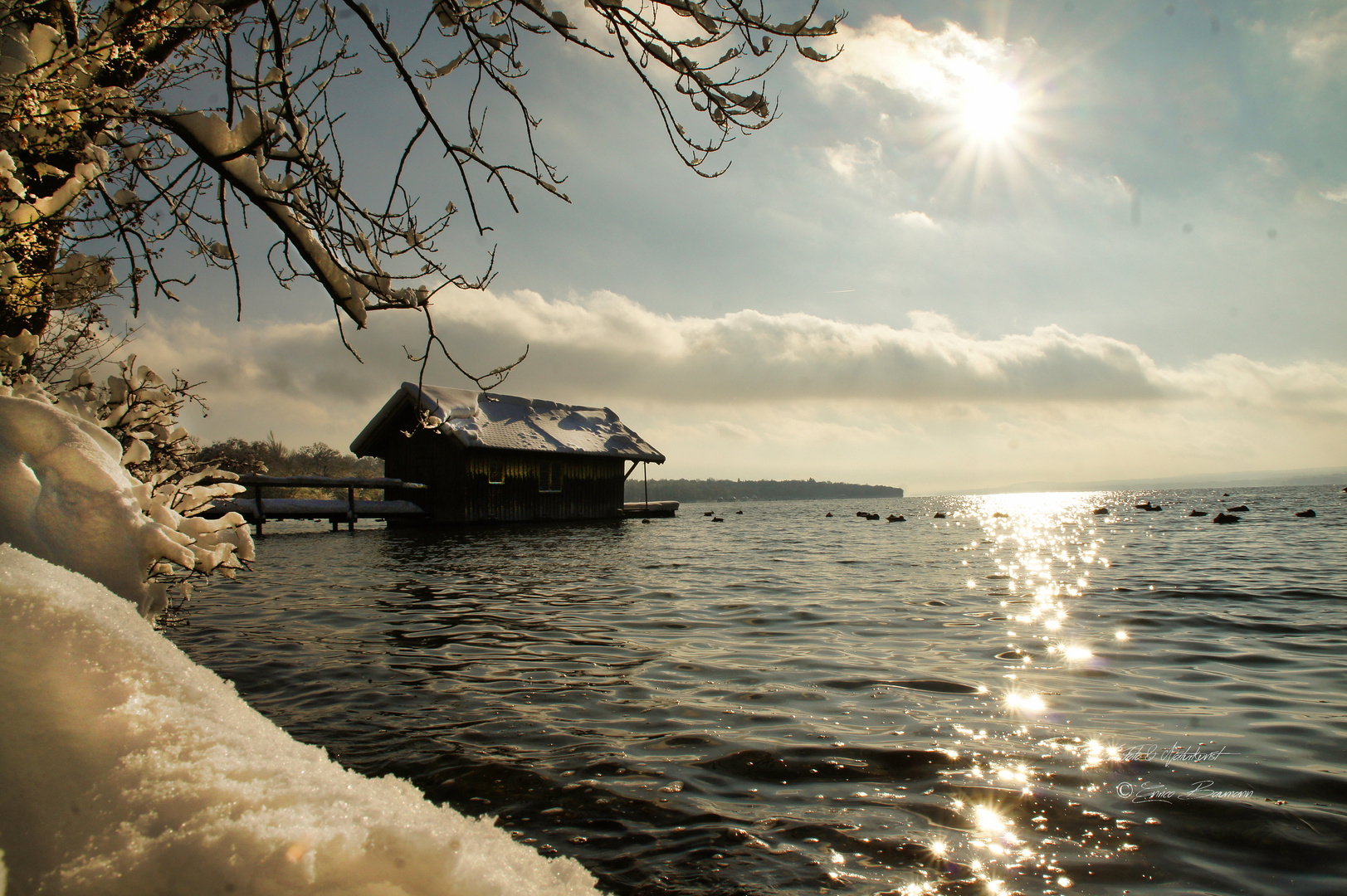Winteridylle am Ammersee