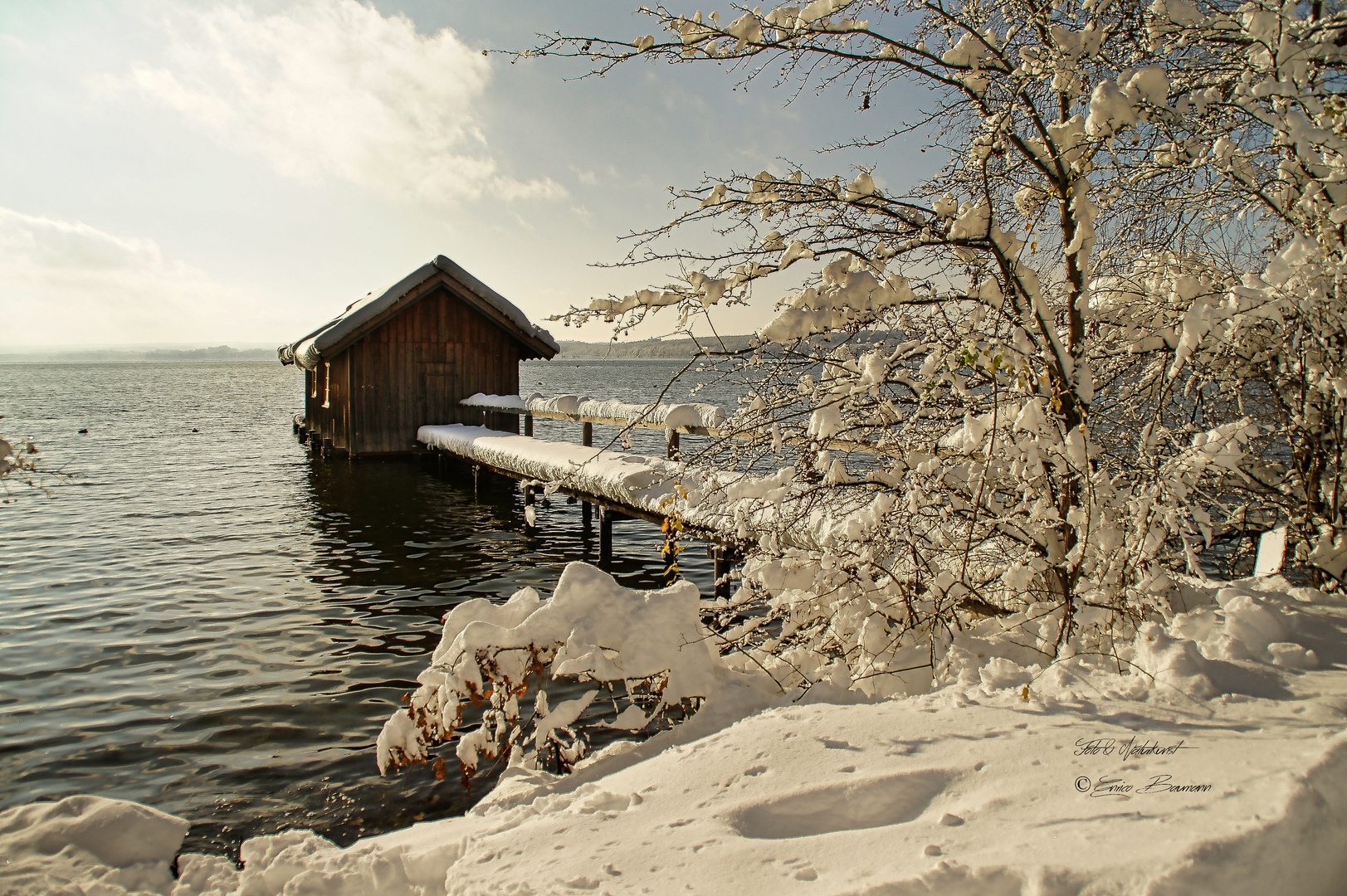 Winteridylle am Ammersee