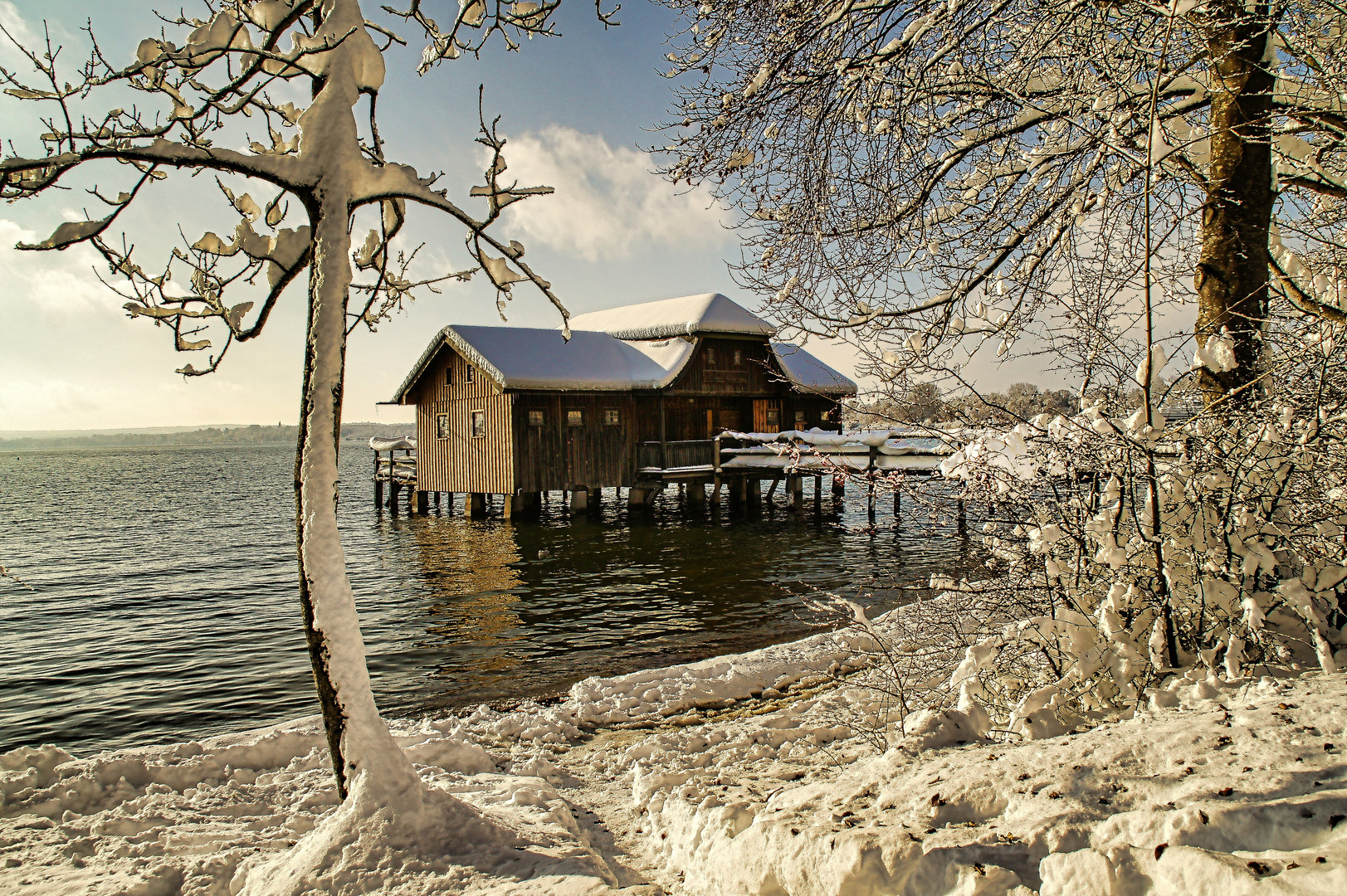 Winteridylle am Ammersee