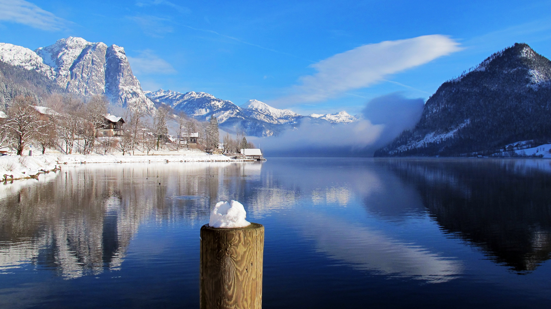 Winteridylle am Grundlsee (Steiermark)