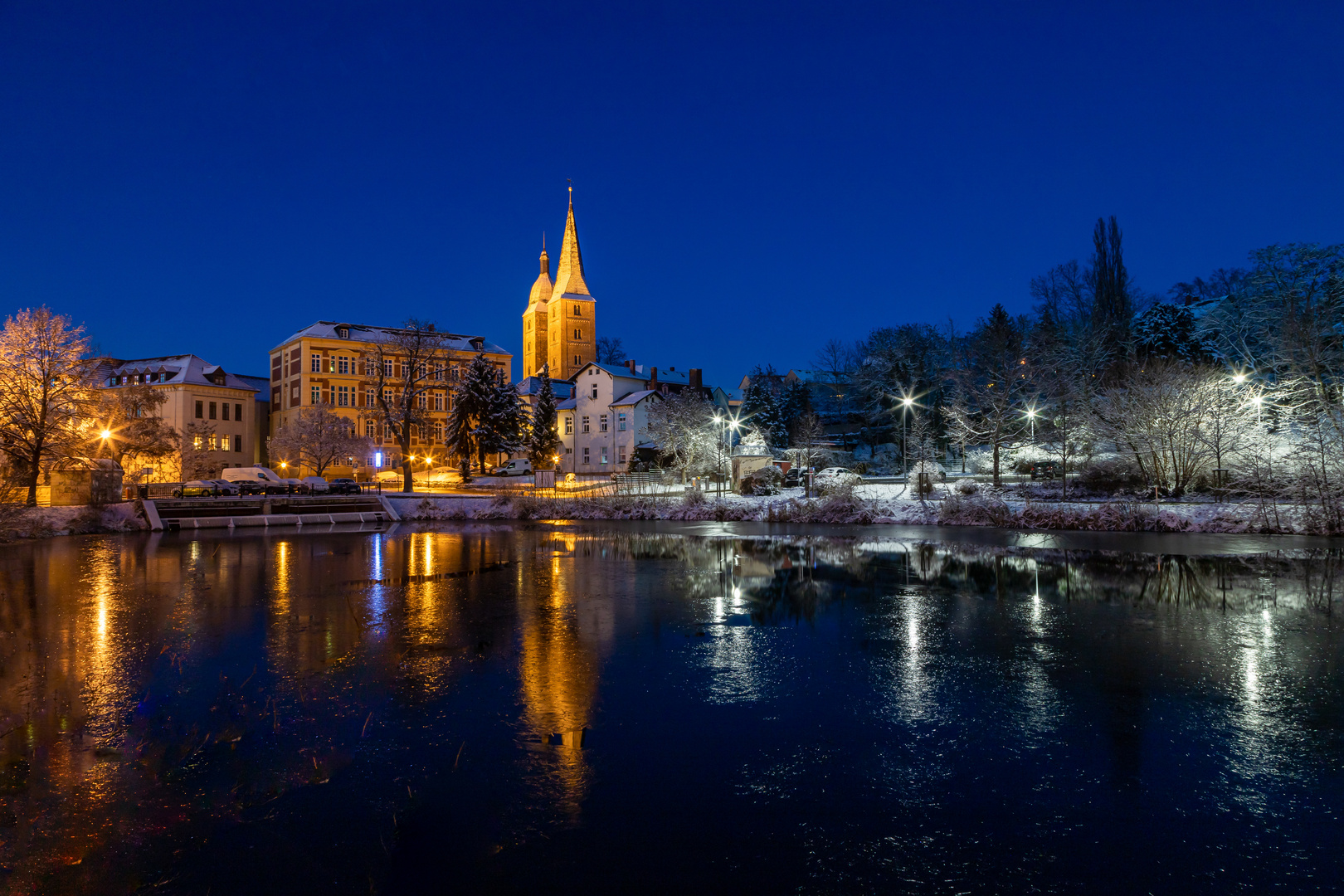 Winteridylle am Kleinen Teich