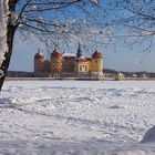 Winteridylle am Schloß Moritzburg