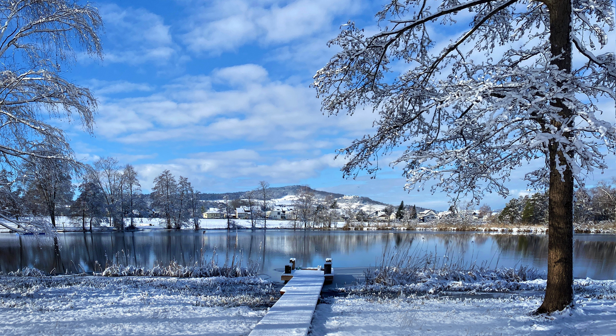 Winteridylle am See