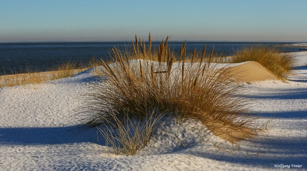 Winteridylle am Weststrand von Sylt