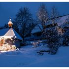 Winteridylle an der Kapelle des Käppelehofs