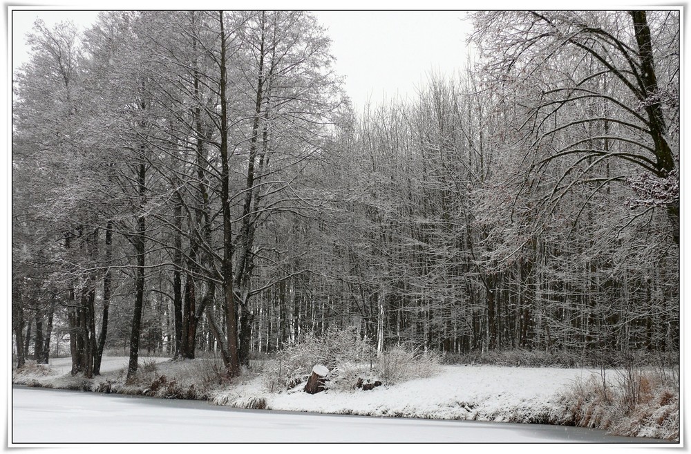 Winteridylle bearbeitet