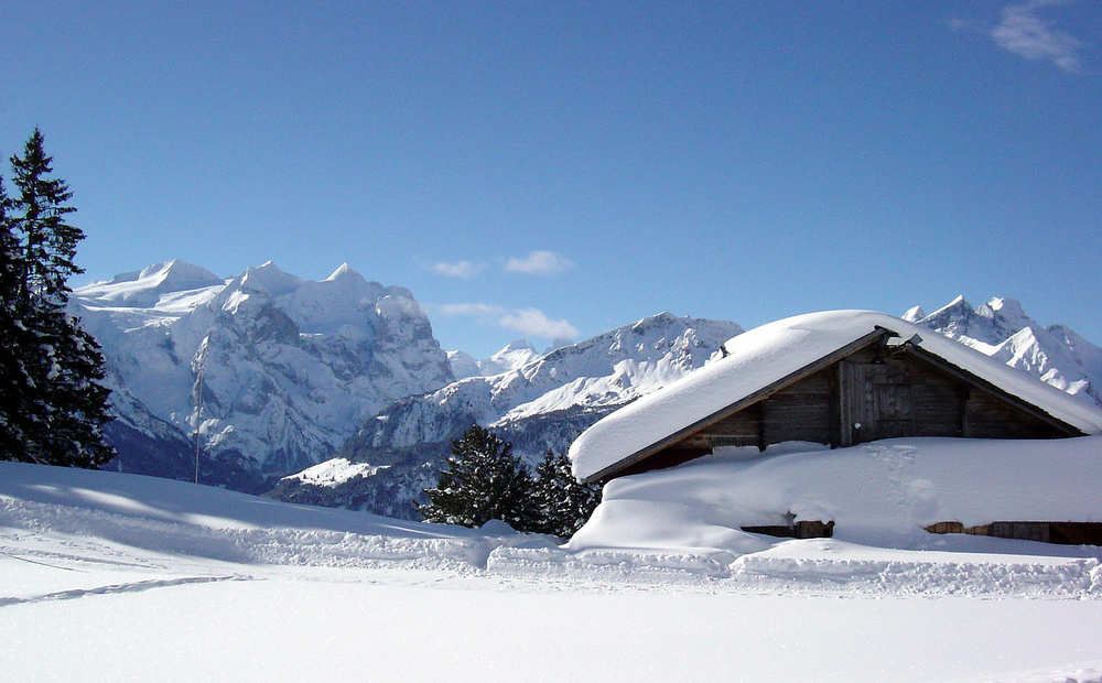 Winteridylle bei Hasliberg